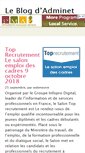 Mobile Screenshot of blog.adminet.fr